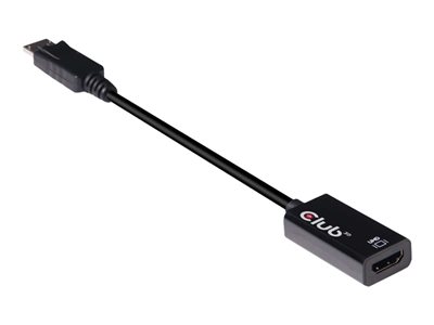 Club 3D - Adapter - DisplayPort male to HDMI female