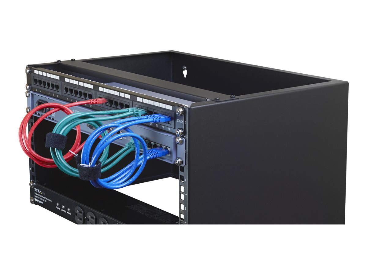 StarTech.com Wall Mount Patch Panel Bracket - 6U - 14in Deep (WALLMOUNT6) - skříň - 6U – foto 9