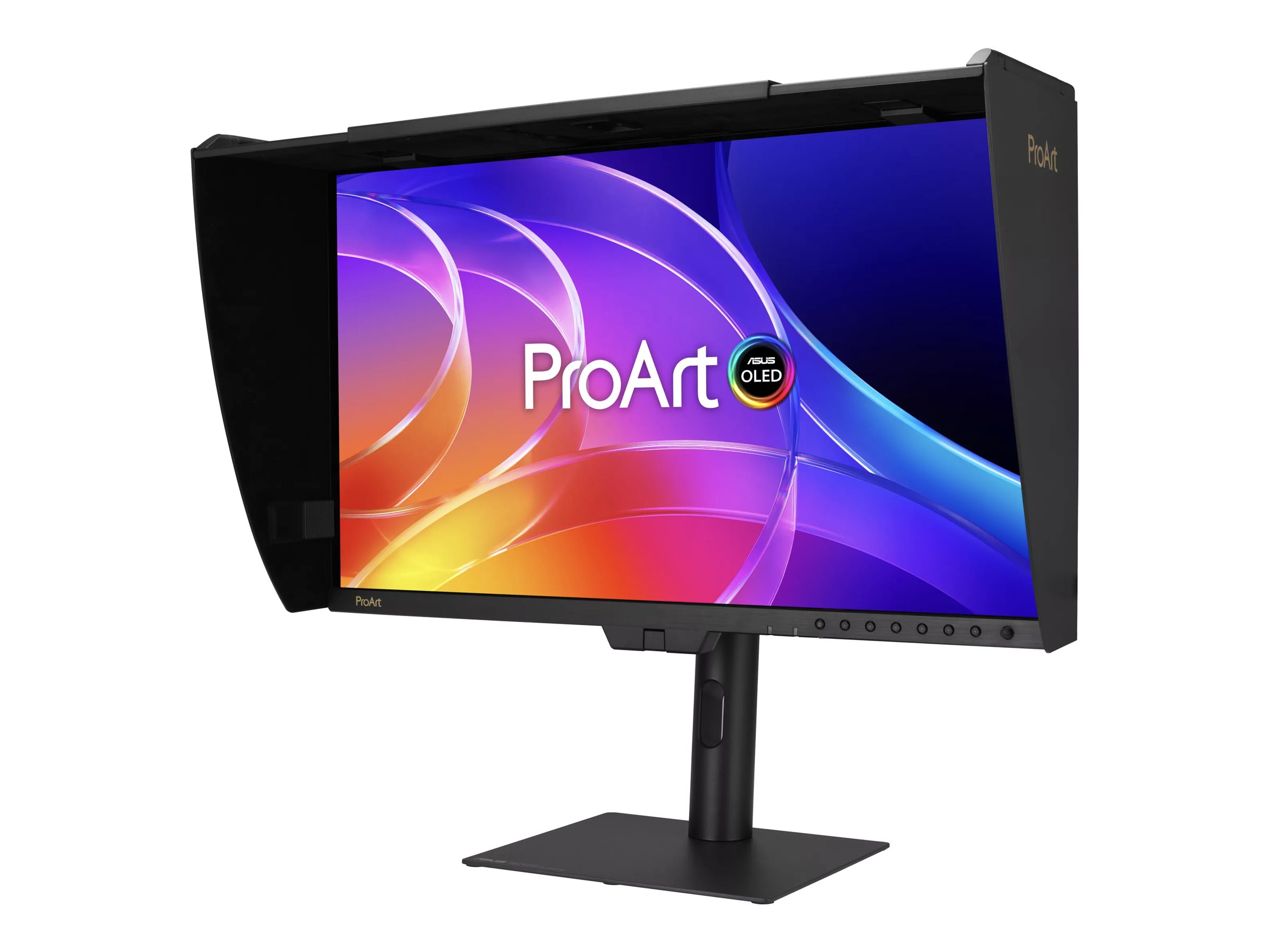 ASUS ProArt PA32USD OLED monitor 32 Product shot Right-angle 80002