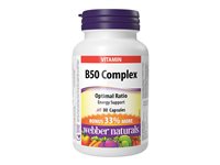 Webber Naturals B50 Complex Capsules - 80's