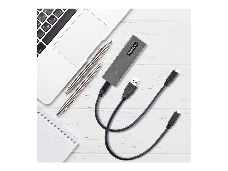 Boîtier SSD M.2 NVMe PCIe USB C 3.2 Gen 2 10 Gbps UASP, Adaptateur SSD, Boîtier Externe Pour PCIe 2230/2242/2260/2280 - Informatique