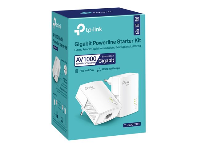 TP-LINK AV1000 Powerline Starter Kit 1Go