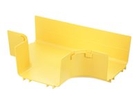 Panduit FiberRunner cable raceway tee fitting (horizontal)