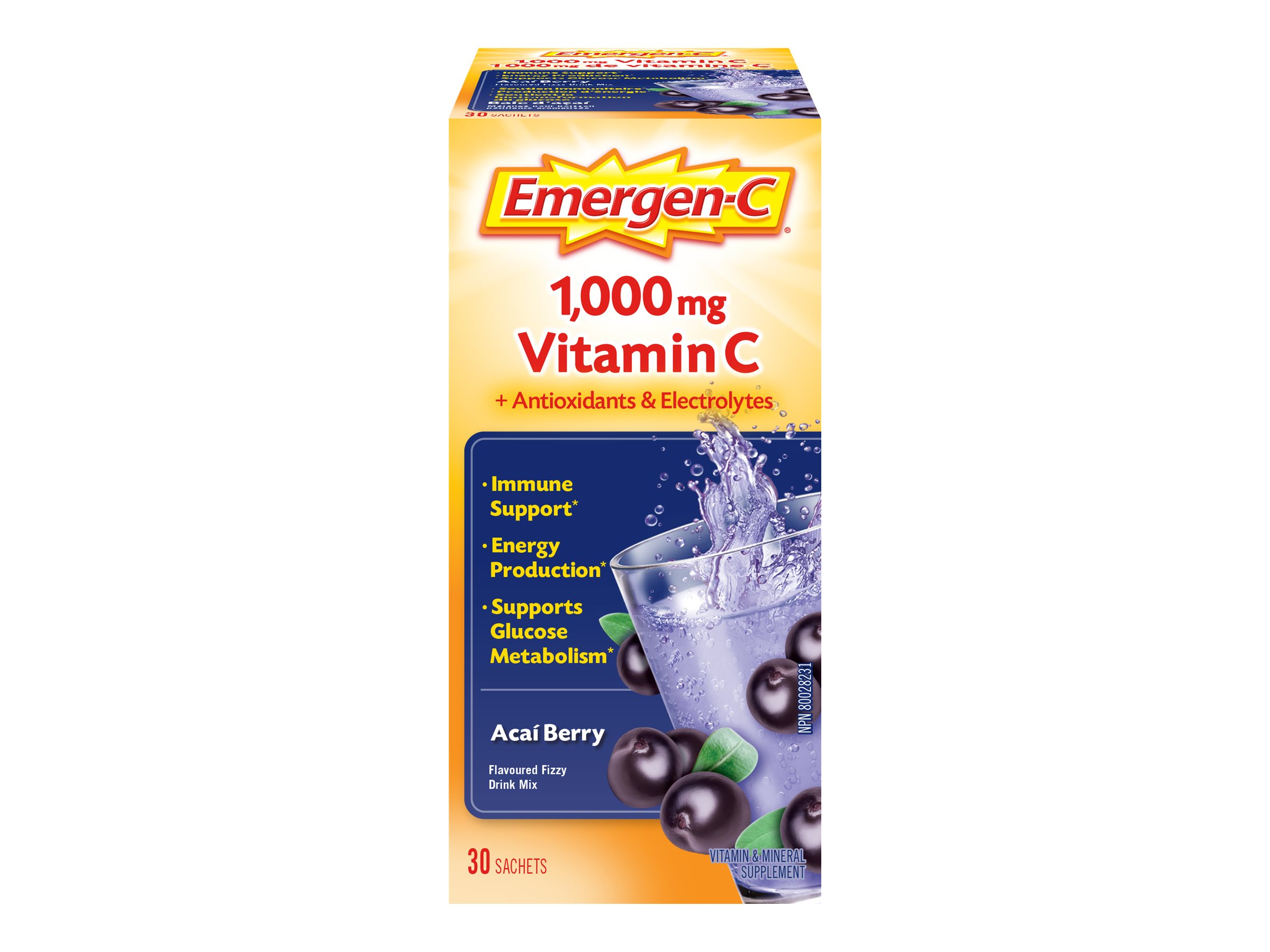 Emergen-C - Acai Berry - 30s