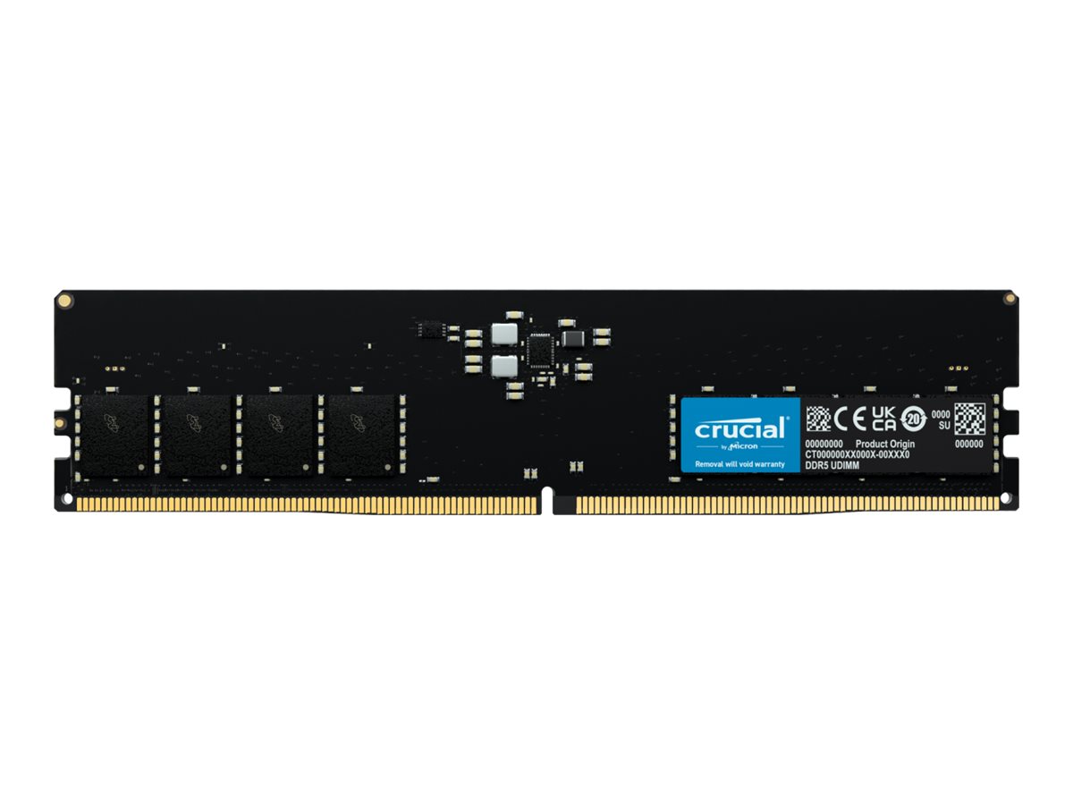 Crucial DDR5  16GB 4800MHz CL40  Ikke-ECC