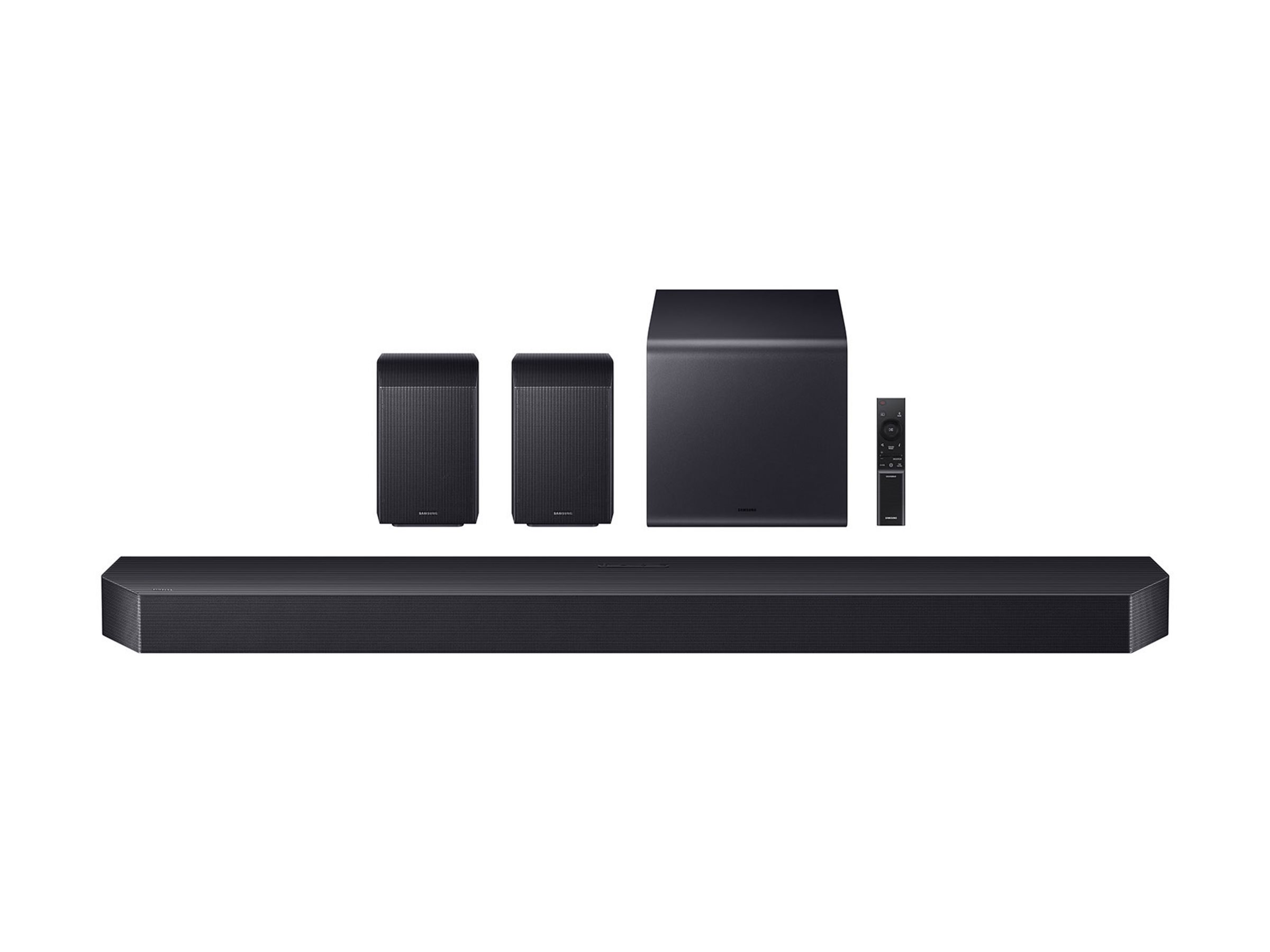 Samsung HW-Q990H sound bar system for home theatre Product shot Right-angle 80000