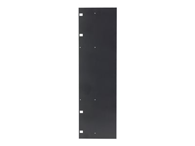 Rack cable management panel cover - black (pack of