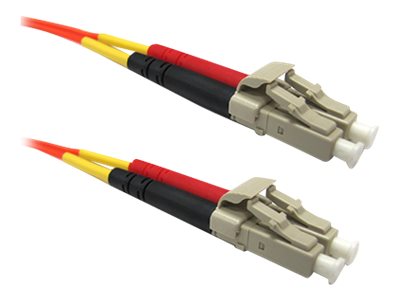 Weltron Patch cable LC multi-mode (M) to LC multi-mode (M) 3 m fiber optic duplex 