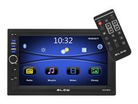 Blow AVH-9810 Bilradio - MP5 - 2 DIN - LCD 7 - Berøringsskærm / Touch - FM & AM Radio - Bluetooth, AUX. USB - 4 x 50W