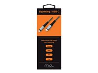 MCL Câble tressé USB-C vers Lightning 1m