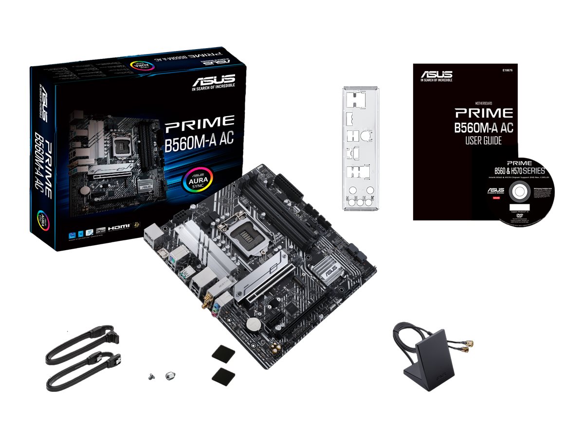 ASUS PRIME B560M-A AC | Overview, Specs, Details | SHI Government