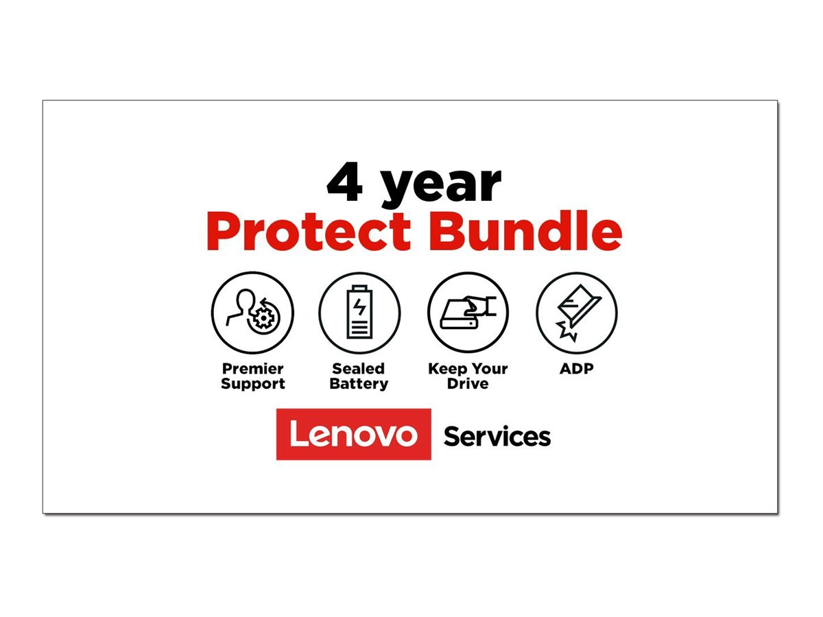 Lenovo Onsite + Accidental Damage Protection + Keep Your Drive + Sealed Battery + Premier Support