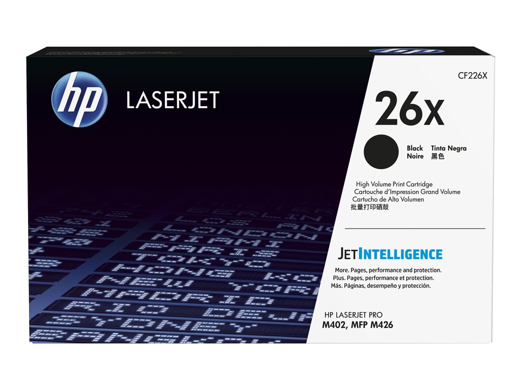 HP 26X Original cartouche toner noir HY