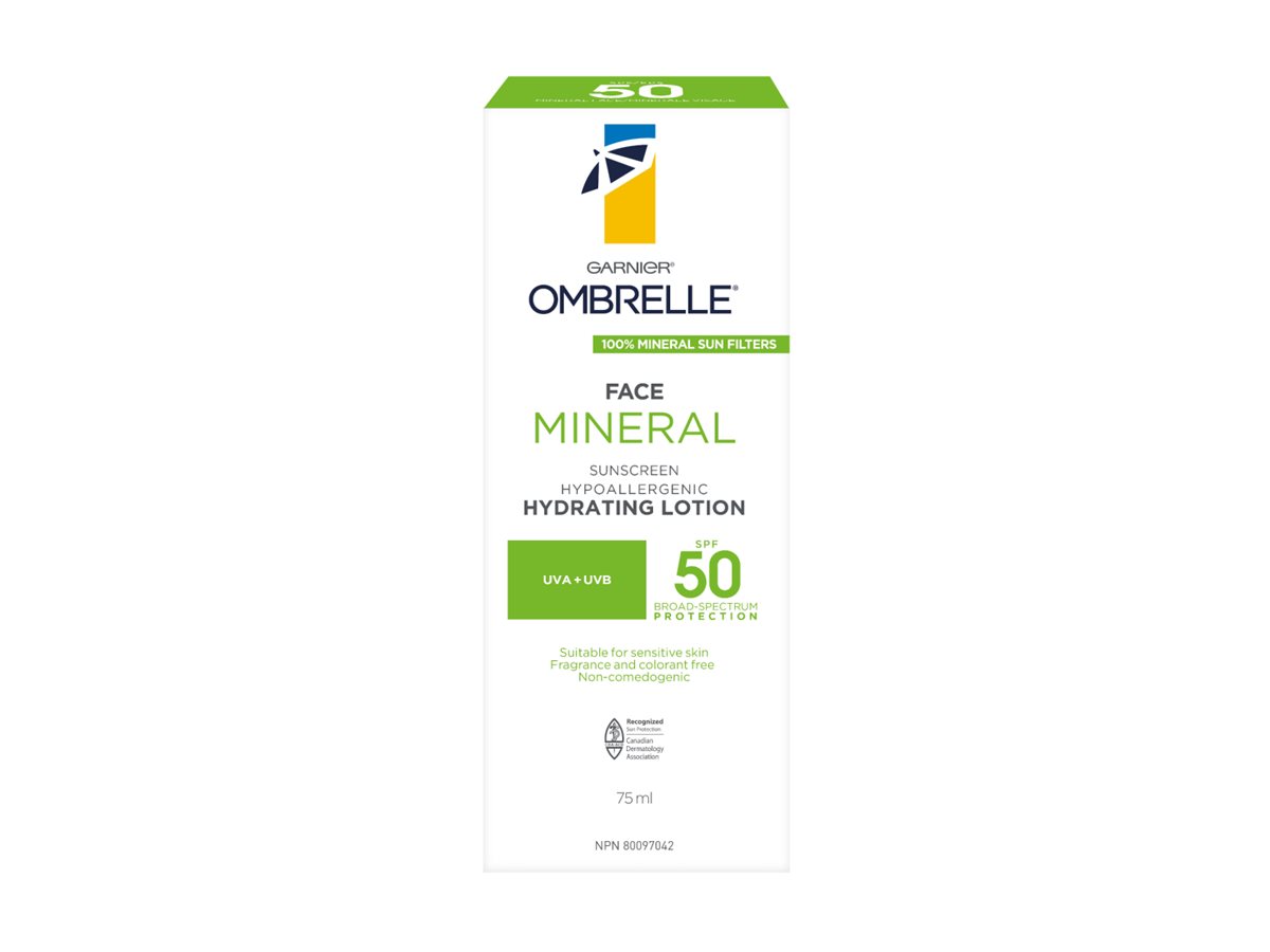 Garnier Ombrelle Mineral Face Sunscreen Lotion - SPF 50 - 75ml