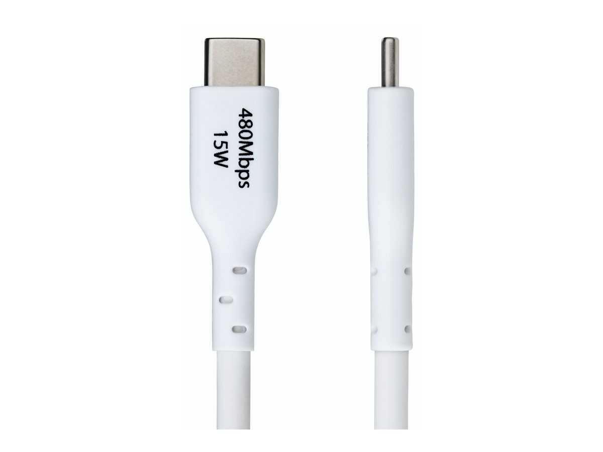 StarTech.com 3m (9.8ft) White USB-A to USB-C Charging Cable/Cord, M/M - USB kabel typ C - USB do USB-C - 3 m – foto 3