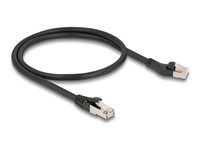 DeLOCK CAT 8.1 S/FTP 50cm Patchkabel Sort
