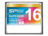 SILICON POWER 16GB 1000x CF SP016GBCFC1K0V10