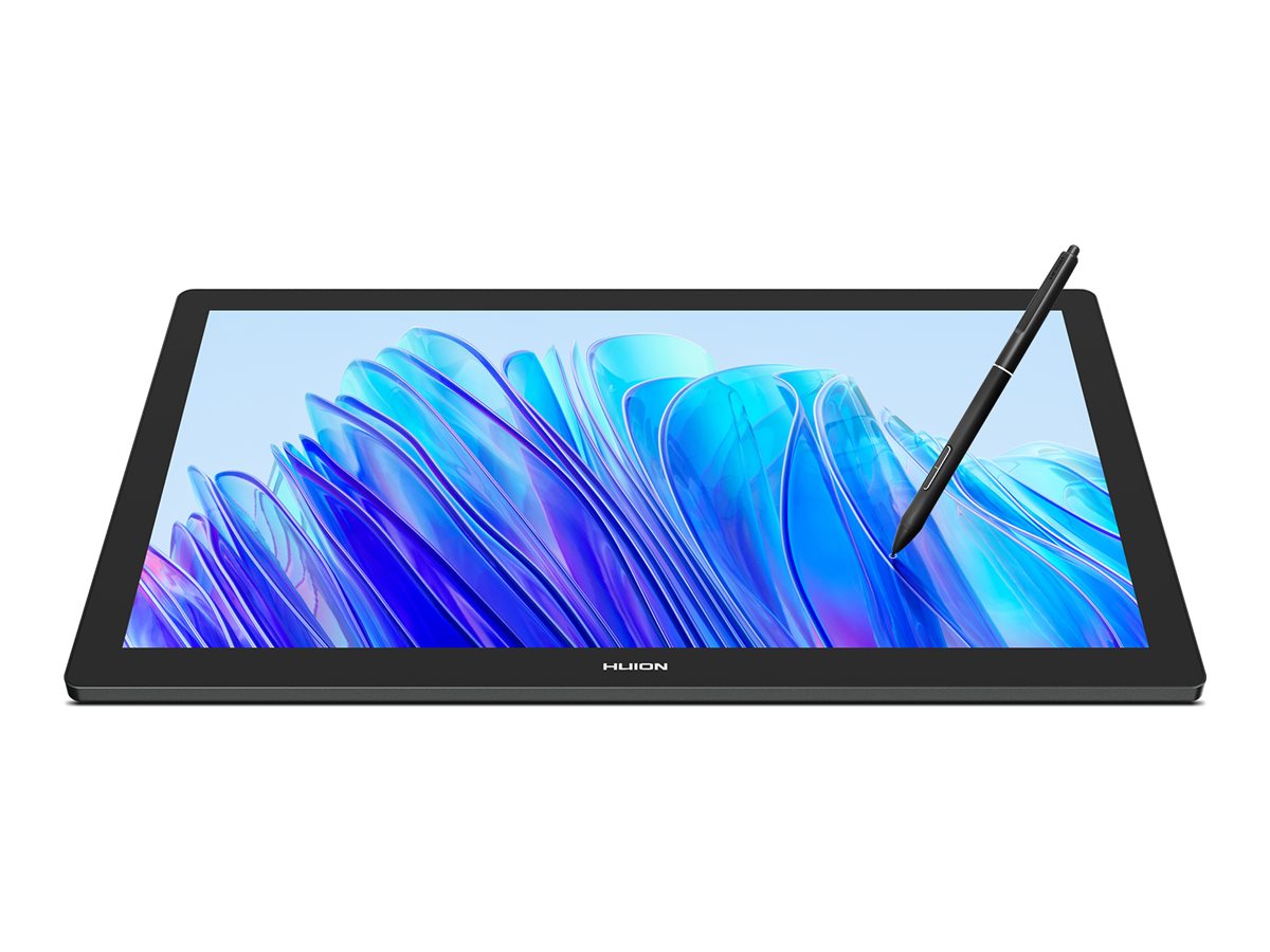 Huion Kamvas Pro 19 digitiser USB-C dark Product shot Front 79800