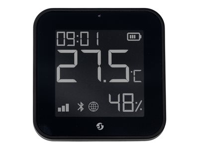 SHELLY BLU H&T Display Black Sensor