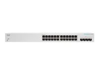 Cisco Business 220 Series CBS220-24T-4X - switch - 24 ports - smart - rack-mountable
