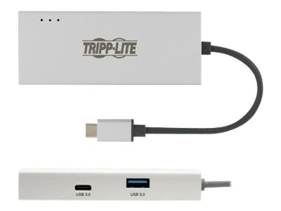 Tripp Lite USB C Docking Station USB Hub 4k w HDMI Gbe Gigabit