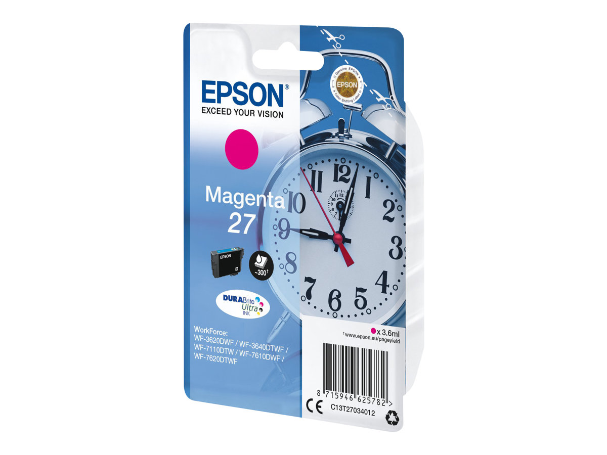 Epson 27 - purpurová - originální - inkoustová cartridge – foto 2