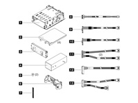 Lenovo - Kit de backplane serveur 1 x 4 E3.S