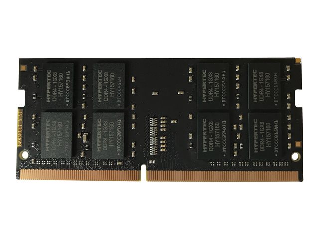 An image of Hypertec - DDR4 - module - 8 GB - SO-DIMM 260-pin - 2666 MHz / PC4-21300 - unbuffered