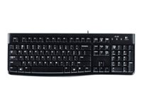 Logitech K120 - keyboard - Italian - black Input Device
