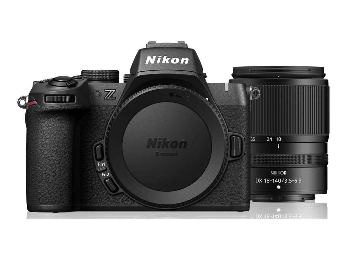 Nikon Z50II digital camera NIKKOR Z DX 18-140mm f/3.5-6.3 VR Product shot Front 79800