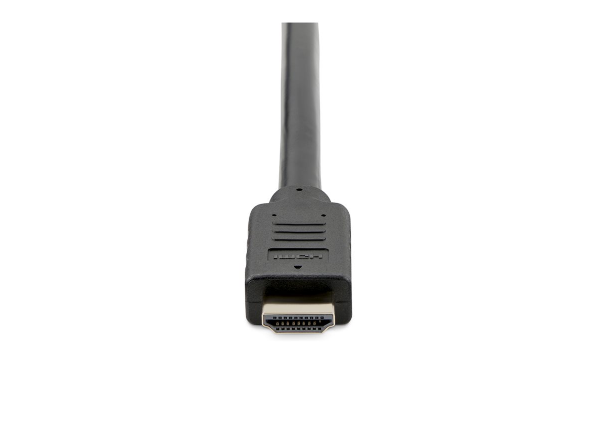 StarTech.com 15m(50ft) HDMI 2.0 Cable, 4K 60Hz Active HDMI Cable, CL2 Rated for In Wall Installation, Long Durable High Speed Ultra-HD HDMI Cable, HDR 10, 18Gbps, Male to Male Cord, Black - Al-Mylar EMI Shielding (HD2MM15MA) - HDMI kabel - 15 m – foto 6