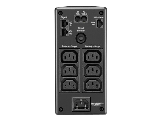 APC Back-UPS BE670M1 Surge Protector & Battery Backup BE670M1