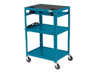 Bretford MIC MICA6 Cart for notebook / tablet steel pacific blue