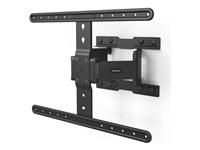 Hama bracket - adjustable arm - for TV - black