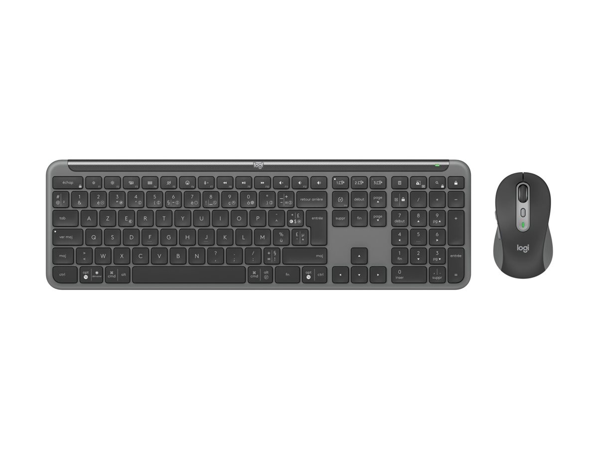 LOGITECH Signature, Slim, Combo, MK950, for Business - Graphite - CENTRAL-419 (CH)