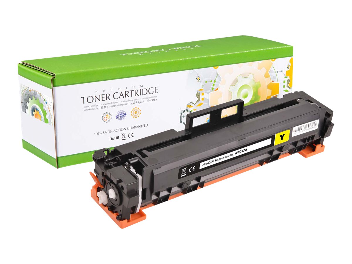 STATIC Toner cartridge compatible with HP W2032A yellow compatible 2.100 pages
