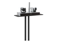 Salamander Mounting component (shelf, 24INCH post) for video conference camera tech shelf 