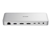 D-Link DUF-901 - docking station - USB-C / USB-A - 2 x DP, USB4 - 1GbE, 2.5GbE, 10GbE, 40GbE