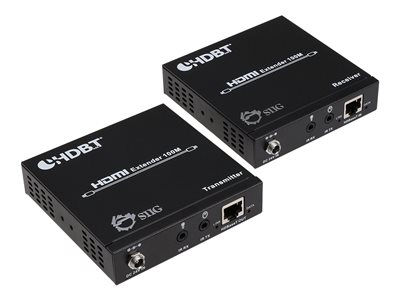 SIIG HDMI HDBaseT Extender with IR/RS-232 Control and PoC