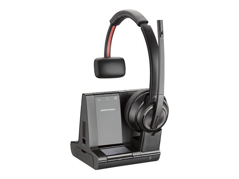 Poly Savi 8210 UC DECT - micro-casque - sans fil