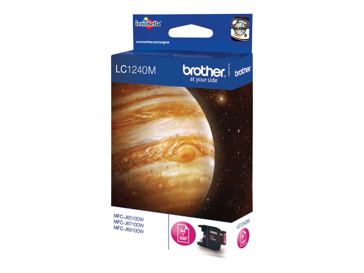 Brother Lc1240m Magenta Original Ink Cartridge