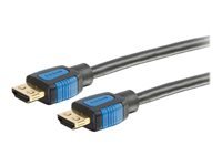 C2G 50ft HDMI Cable with Gripping Connectors - Standard Speed HDMI Cable - 1080i - M/M