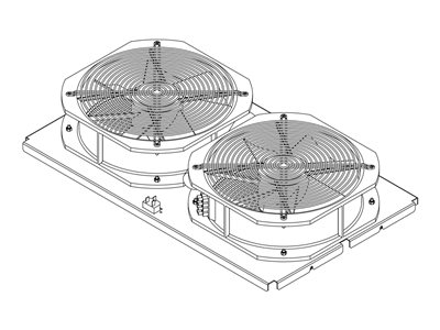 Great Lakes - Rack exhaust chimney fan tray