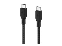 Belkin BOOST CHARGE USB Type-C kabel 2m Sort