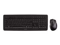 CHERRY DW 5100 Keyboard and mouse set wireless 2.4 GHz US with Euro symbol 