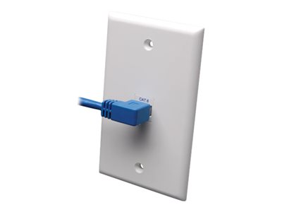 Eaton Tripp Lite Series Left-Angle Cat6 Gigabit Mo
