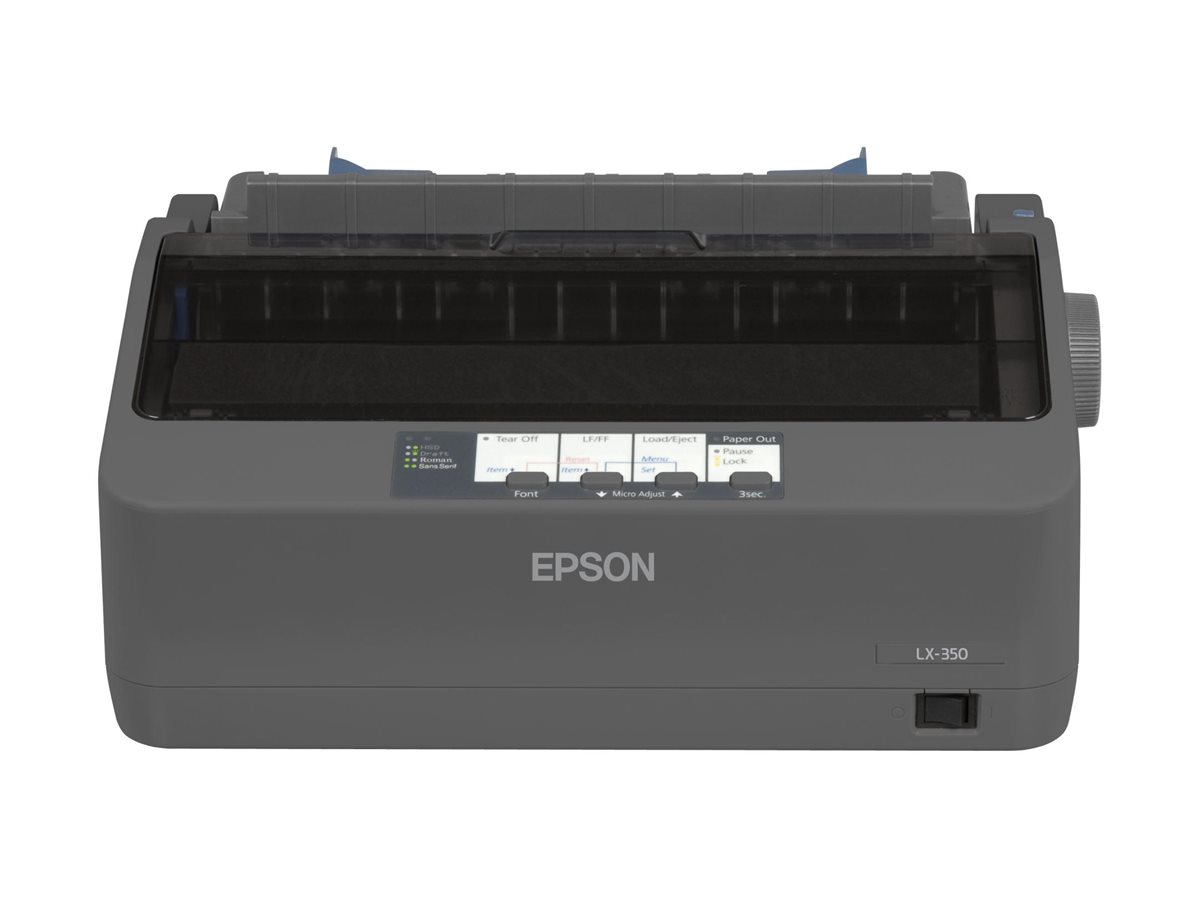 Epson LX 350 printer B/W Product shot Front 79800