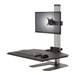 Innovative Winston Workstation Single Freestanding Sit-Stand