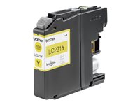 BROTHER LC221Y ink yellow 300 pages
