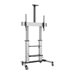 Eaton Tripp Lite Series Safe-IT Heavy-Duty Rolling TV Cart with Height-Adjusting Crank Handle for 60 to 100-inch Displays